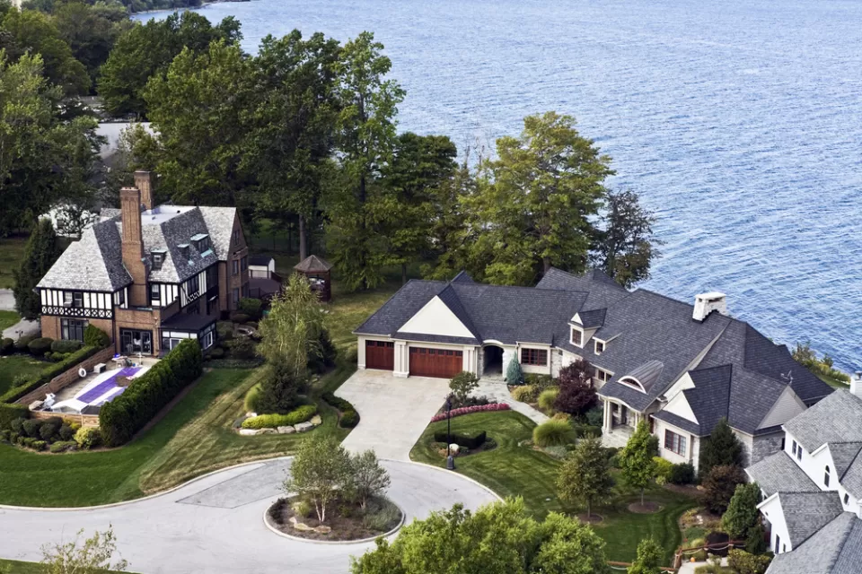 Affluent neighborhood